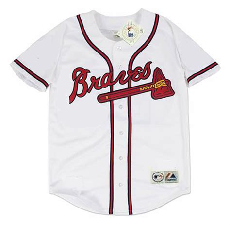 JOHN ROCKER | Atlanta Braves 1999 Home Majestic Throwback Baseball Jersey