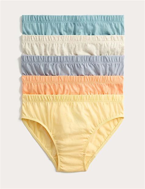 Buy 10 Pack Pure Cotton Core Brights Briefs (2-14 Yrs) at Marks & Spencer