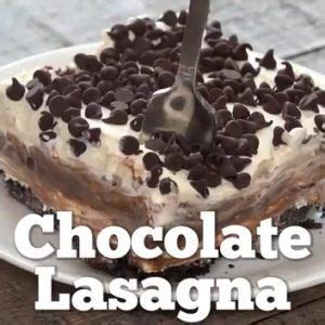 Resepi lasagna coklat oreo sedap tanpa bakar   Makanan  