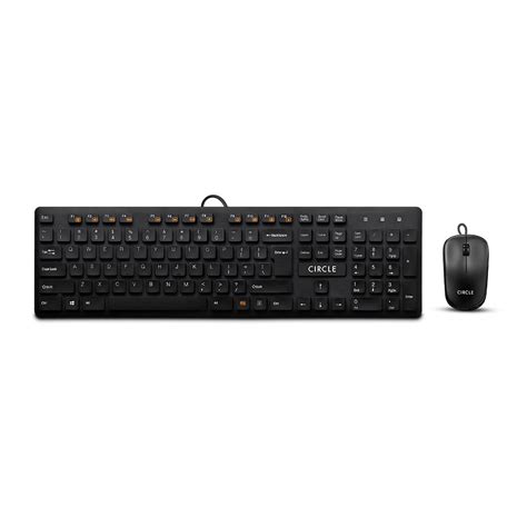 Buy Shop Circle C43 Slim Multimedia Wired Keyboard & Mouse Combo ...