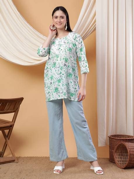 Chikankari Short Kurti - Buy Chikankari Short Kurti online at Best ...
