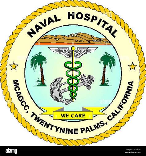 Naval Hospital Twentynine Palms logo Stock Photo - Alamy
