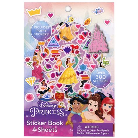 Disney Princess Sticker Pack With 300 Stickers | Toys | Casey's Toys
