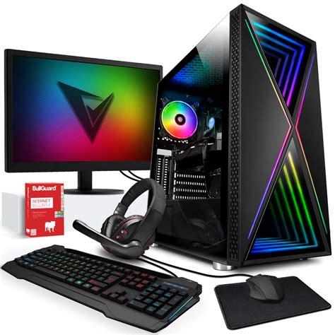 Buy Vibox VII-24 Gaming PC - 24" 144Hz Curved Monitor Bundle - Six Core ...