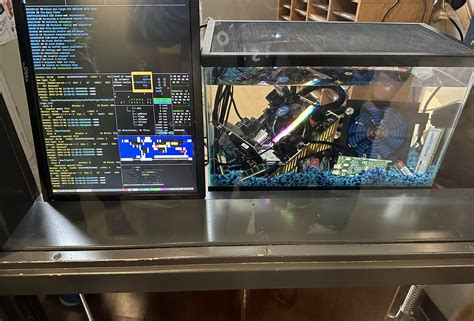 Mineral oil computer i made at my school : r/pcmasterrace