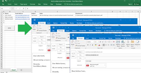 Image result for Macro Code for Sending Mail From Excel