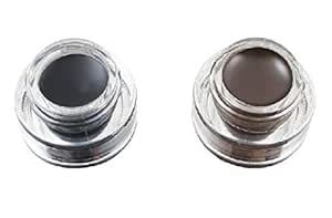 Buy FACE UP LONG WEAR GEL EYE LINER COMBO, BLACK AND BROWN, 6 GM Online ...