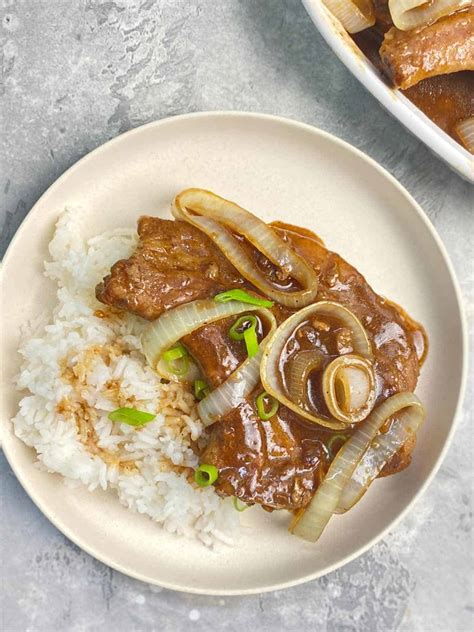 Pork Bistek Tagalog Recipe