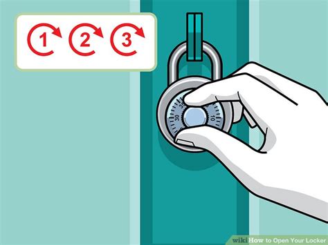 Image result for How to Open a Locker