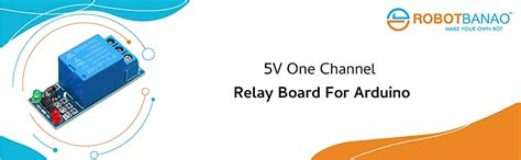 Robotbanao 5V Single Channel (1 Channel) Relay Module for Arduino DSP ...
