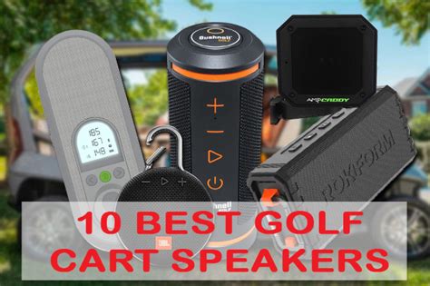 The 10 Best Golf Cart Speakers [2023]
