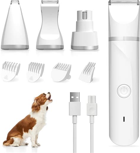 Amazon.com: GULIGULI Dog Grooming Clippers, Low Noise, Cordless Pet ...