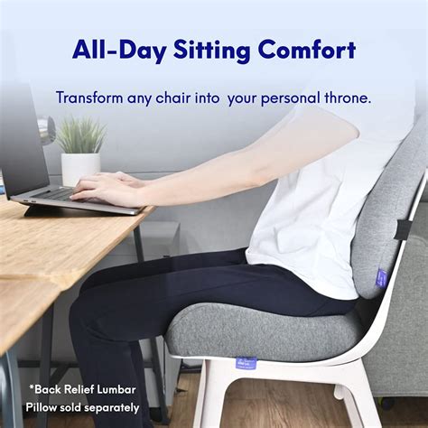 Cushion Lab Patented Pressure Relief Seat Cushion for Long Sitting ...