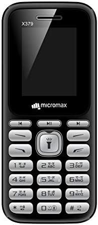 Micromax All-New X379 Sleek & Stylish | Keypad Mobile with 1.8" Screen ...