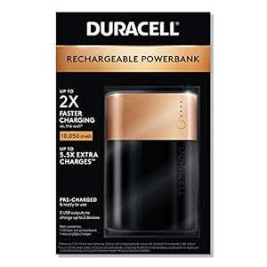 Duracell Rechargeable Powerbank 10050 mAh | 3 Day Portable Charger ...