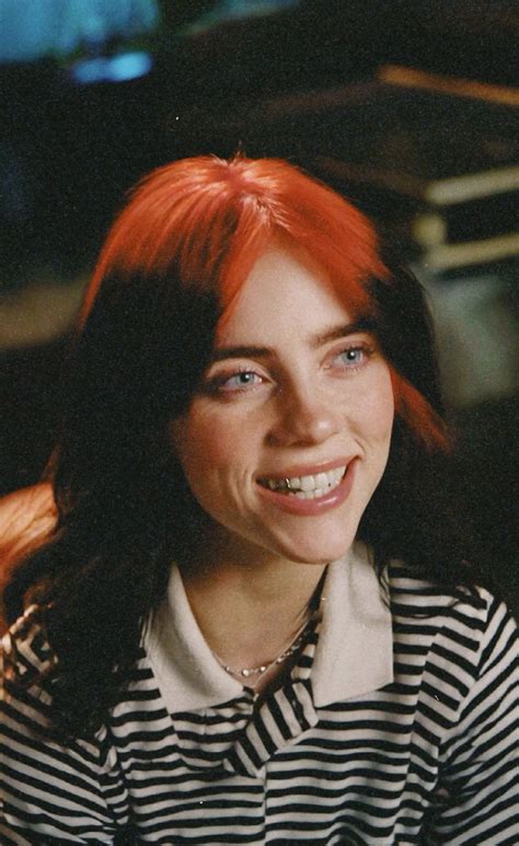 Billie Eilish. Billie Eilish red roots. in 2025 | Billie, Billie eilish ...