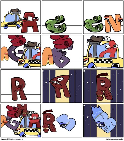 Swapped Alphabet Lore (N-B) - Comic Studio