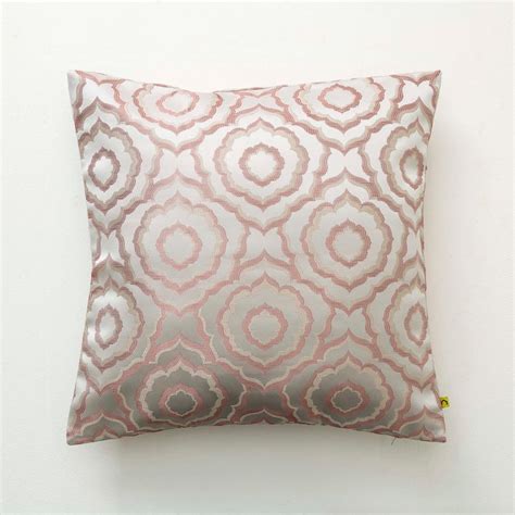 Buy Sketch Jacquard Cushion Cover- Grey- 45 x45 cm from Home Centre at ...