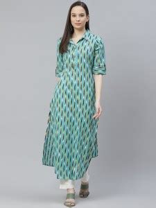 mokshi Women Striped Straight Kurta - Buy mokshi Women Striped Straight ...