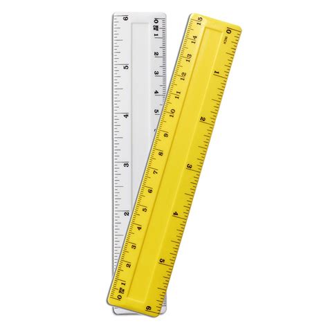 BAZIC 6" (15cm) Plastic Ruler (3/Pack) Bazic Products