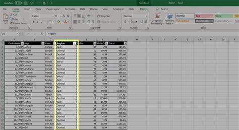 Image result for Move Excel Column Left