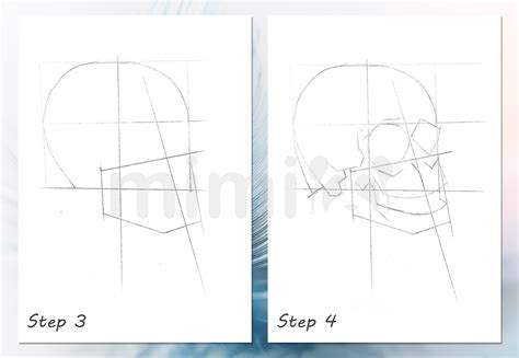 Image result for Skull Drawing Tutorial