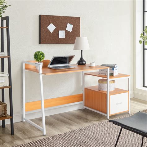 Computer Desk with File Drawer 的图像结果