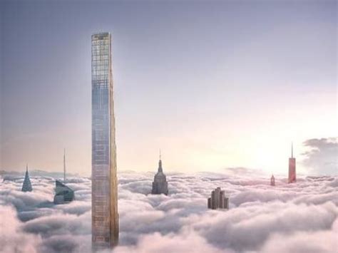 1428英尺，世界上最瘦的摩天大楼——曼哈顿西57街111号|曼哈顿|摩天大楼|施坦威_新浪新闻