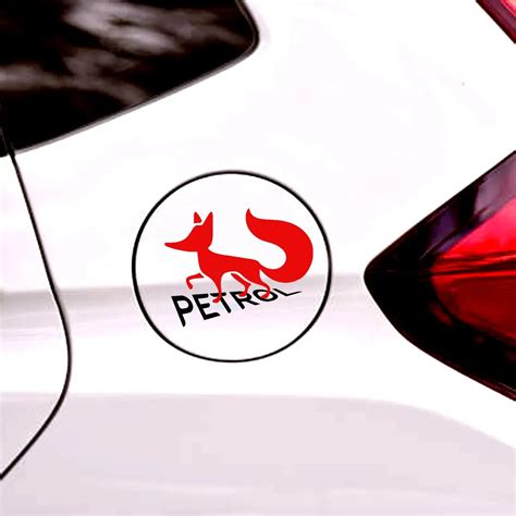 Waterproof Car Sticker: Indnone® Petrol Logo, PVC Vinyl