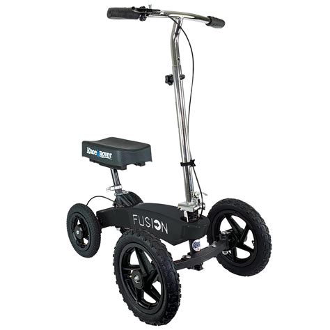 Buy KneeRoverAll Terrain Fusion Patented Knee Scooter with 4 Wheel ...