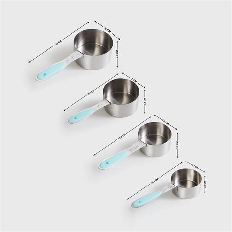 Buy Rosemary Set of 4 Stainless Steel Measuring Spoons from Home Centre ...