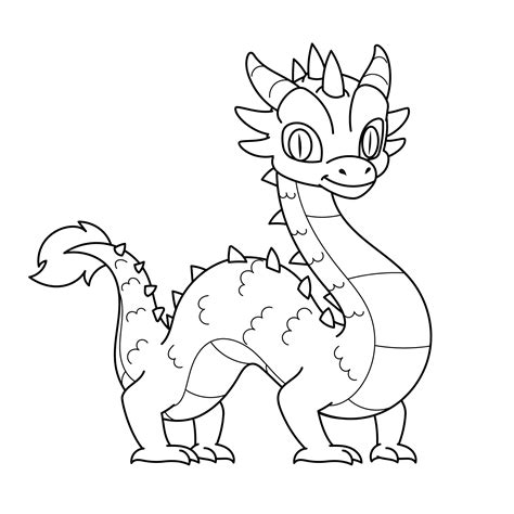 Dragon Outline