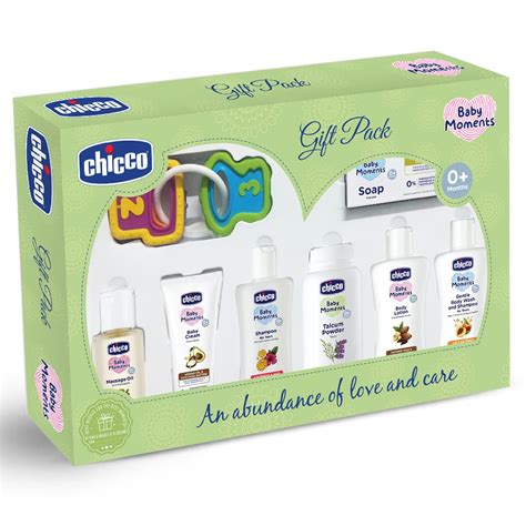 Chicco Baby Moments Delight Set Green, Gift Set for Babies, 0m ...