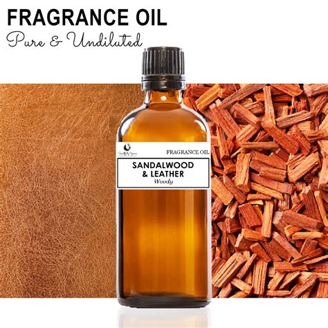 SANDALWOOD & LEATHER - Woody Fragrance Oil (50ml - 100ml) | Shopee ...