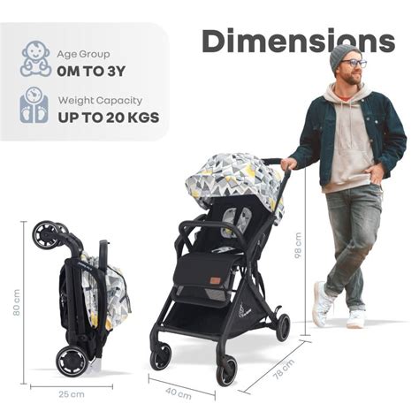 R for Rabbit's Street Smart Aero: Lightest Travel Stroller