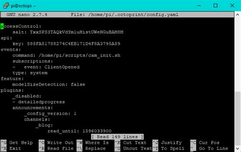 Having issues with startup script not running - Get Help - OctoPrint ...