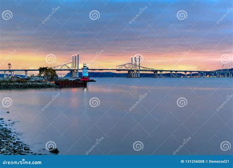 Tappan Zee Bridge - New York Stock Photo - Image of infrastructure ...