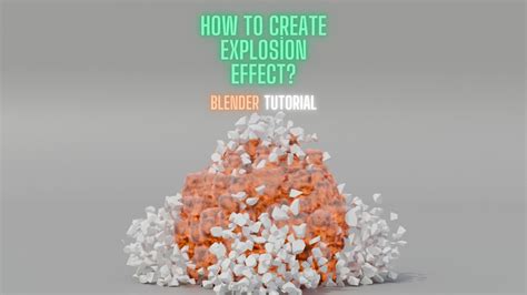 Blender 3.2 Explosion Tutorial 的图像结果
