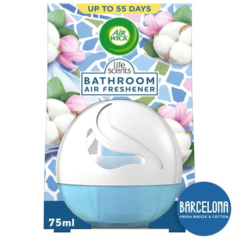 Air Wick Bathroom Air Freshener 75ml - Barcelona | B&M