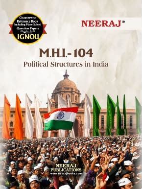 Buy NEERAJ IGNOU 1ST YEAR MA HISTORY 1 SEMISTER Political Structures in ...