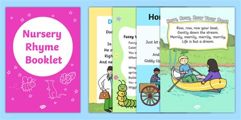 Traditional Nursery Rhymes - All Nursery Rhymes for EYFS