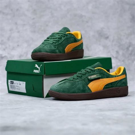 Puma Palermo Green Yellow – Premium First Copy Shoes
