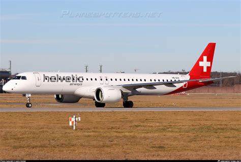 HB-AZK Helvetic Airways Embraer E195-E2 (ERJ 190-400 STD) Photo by ...