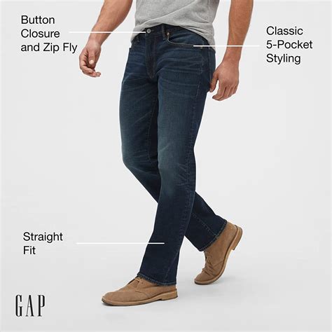 GAP Men's Straight Fit Denim Jeans - AllEars.Net