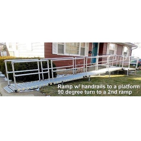 Roll-A-Ramp | Modular Ramp System 48" x 8', No Handrails - M48-8-0