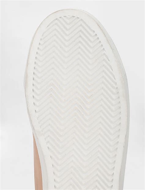 Buy Leather Lace-Up Sneakers at Marks & Spencer