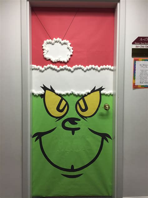Door Decorating Ideas Grinch at Alicia Barrenger blog