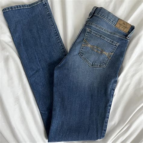 Abercrombie bootcut jeans size 15/16, 13"... - Depop