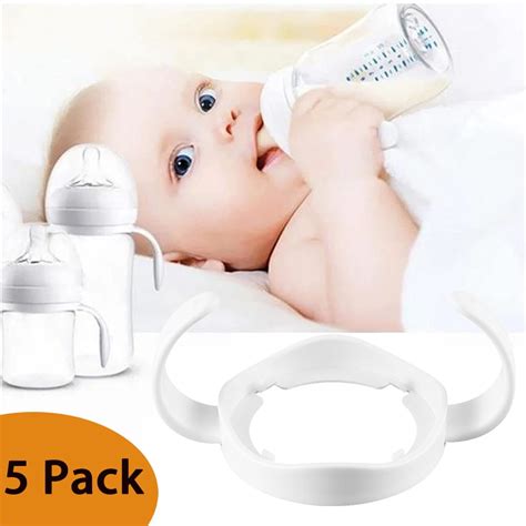 Buy Baby Bottle with Handles,5 Pcs - 3 Oz Baby Bottles with Handles for ...
