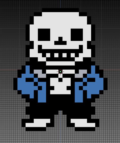 Sans pixel art release by lettuce-boi on DeviantArt